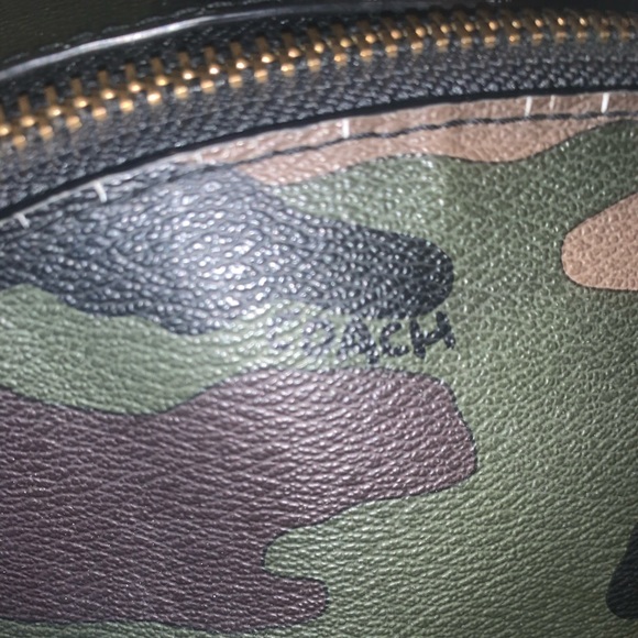 Designer Coach Camo Backpack - Picture 3 of 10